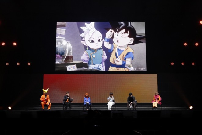 Scenes from the Jump Festa 2025 Dragon Ball DAIMA Event